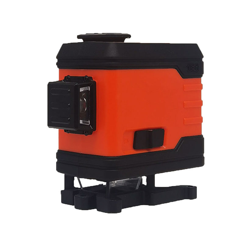 Green Beam Laser Level 12 Line - 3Dグリーンレーザー、自動水平調整機能付き、360度回転、12ライン、水平・垂直測定、建設用ツール