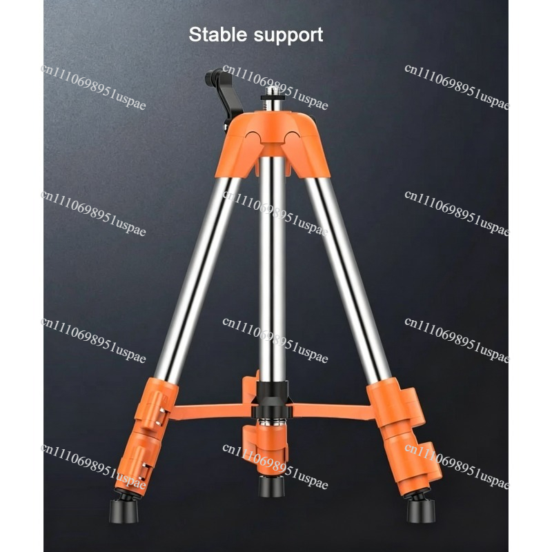Laser Level Tripod Stand 1.5M - ユニバーサル調整可能なステンレス鋼三脚スタンド 1.5M/1.2M バブルレベル付き 自動セルフレベリングレーザーレベル用