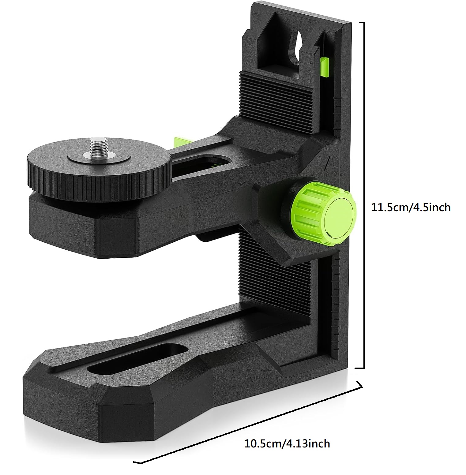 Line Laser Level Magnetic Bracket - Huepar PV12 ラインおよびポイントレーザーレベル用微調整ブラケット、1/4