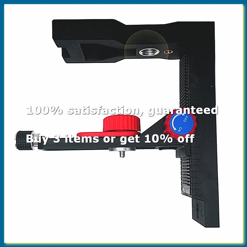 Line Laser Level Magnetic Bracket - レーザーレベル磁気ブラケット L 字型調整可能 5/8 インチ マウント