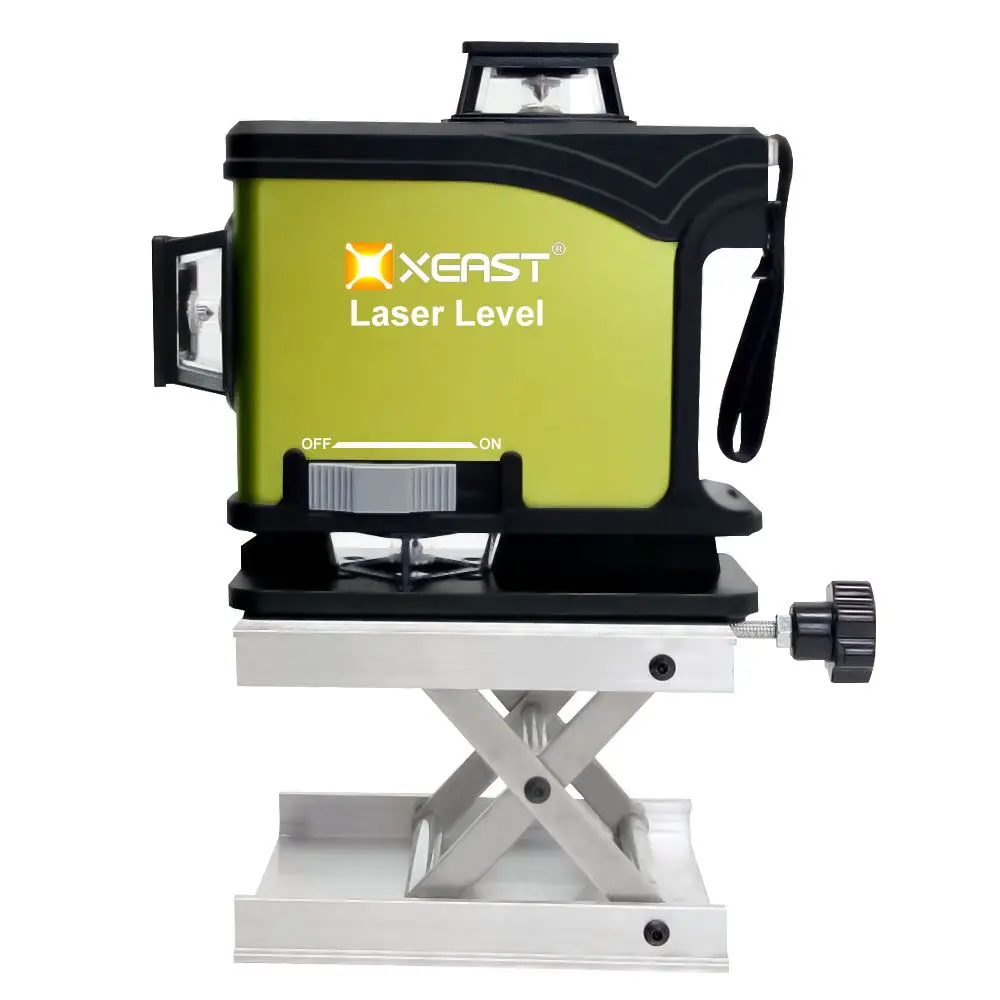 Laser Level 4D 16 Line Green - グリーンレーザーダイオード 16ライン 4D垂直レーザー平面 壁から最大7mmまでの距離までタイルレベリング機器 レーザーレベル
