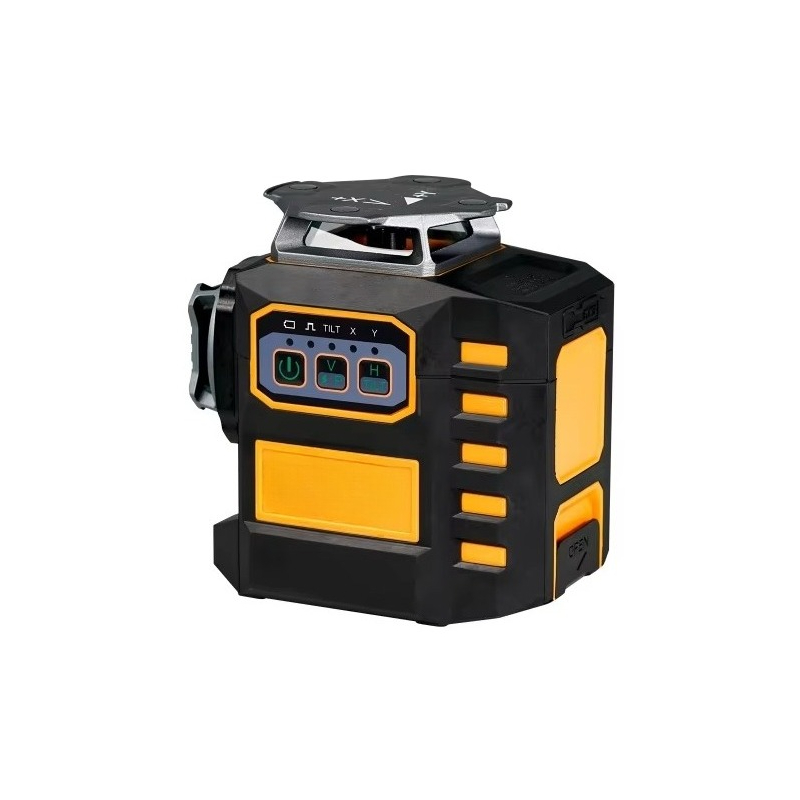 3Dクロスラインレーザーレベル、12ライン、360度自動水平 - Green Beam Laser Level 12 Line のレビューと価格