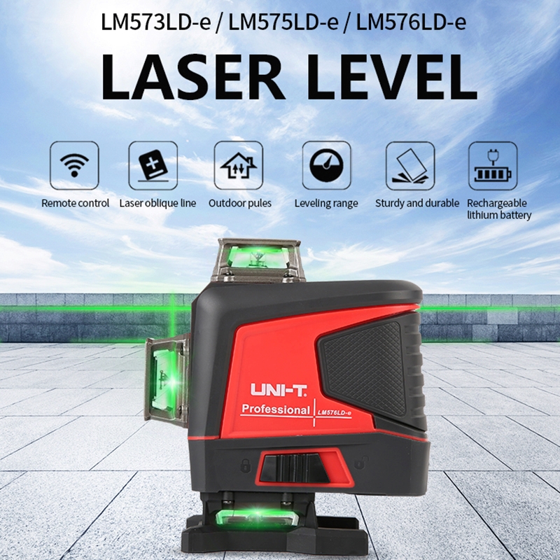 UNI-T LM573LD-E 12/16ライン レーザーレ - Green Beam Laser Level 12 Line のレビューと価格