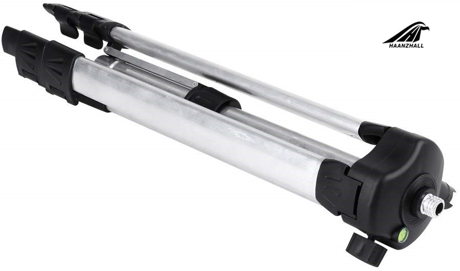 HAANZHALL レーザーレベル用三脚 高さ調整可能 厚手 - Laser Level Tripod Stand 1.5M のレビューと価格