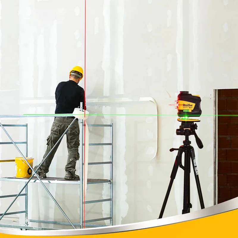 DEG 4D01-F12D 12ラインレーザー測量器、緑色レ - Green Beam Laser Level 12 Line のレビューと価格
