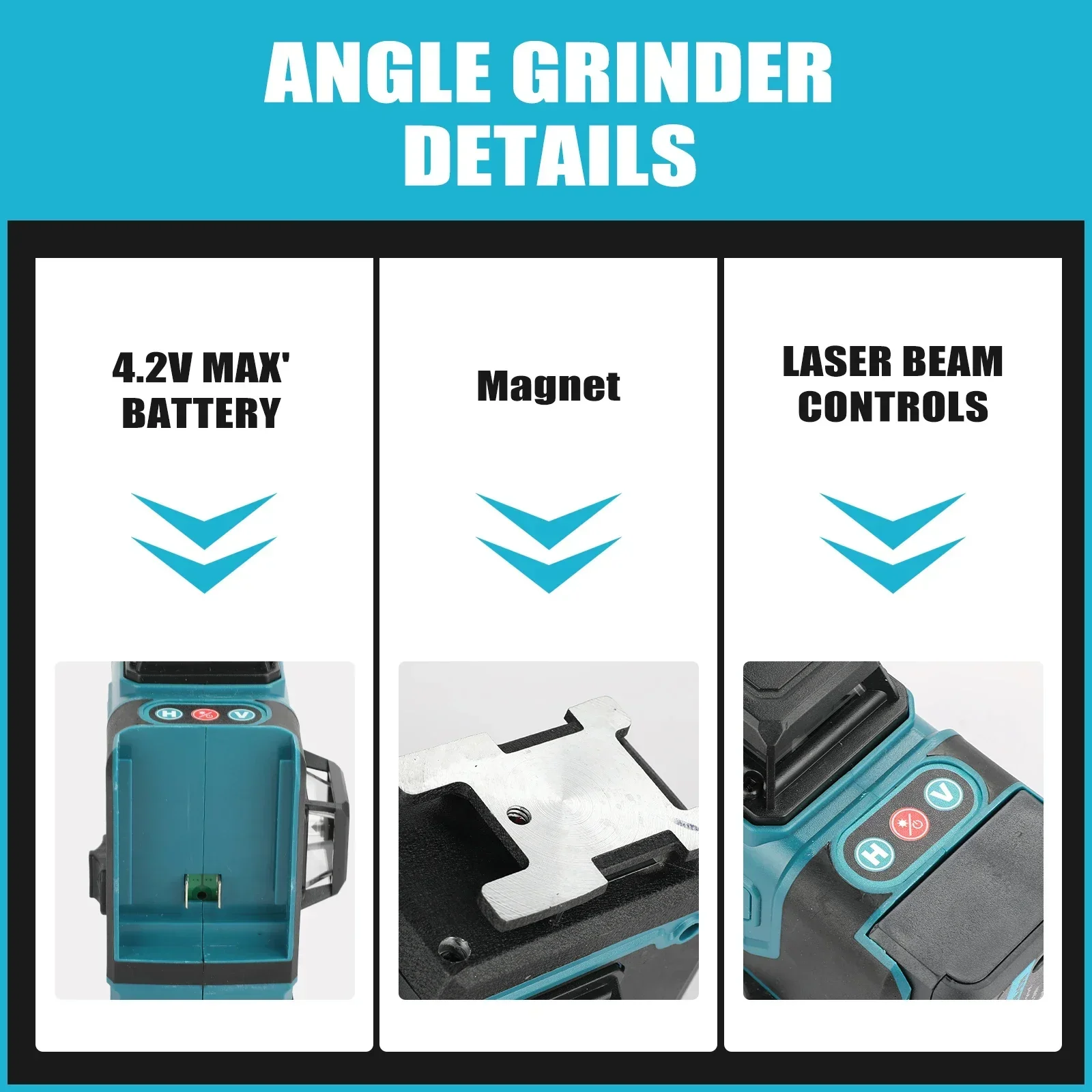 SK701 高精度16ラインレーザーレベル、緑色レーザー、3 - Laser Level With Receiver Detector のレビューと価格