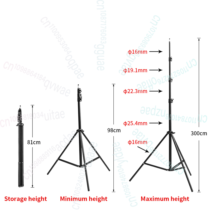 高さ調節可能な 3 メートルレーザーレベル三脚厚みのあるアル - Laser Level Tripod Stand 1.5M のレビューと価格