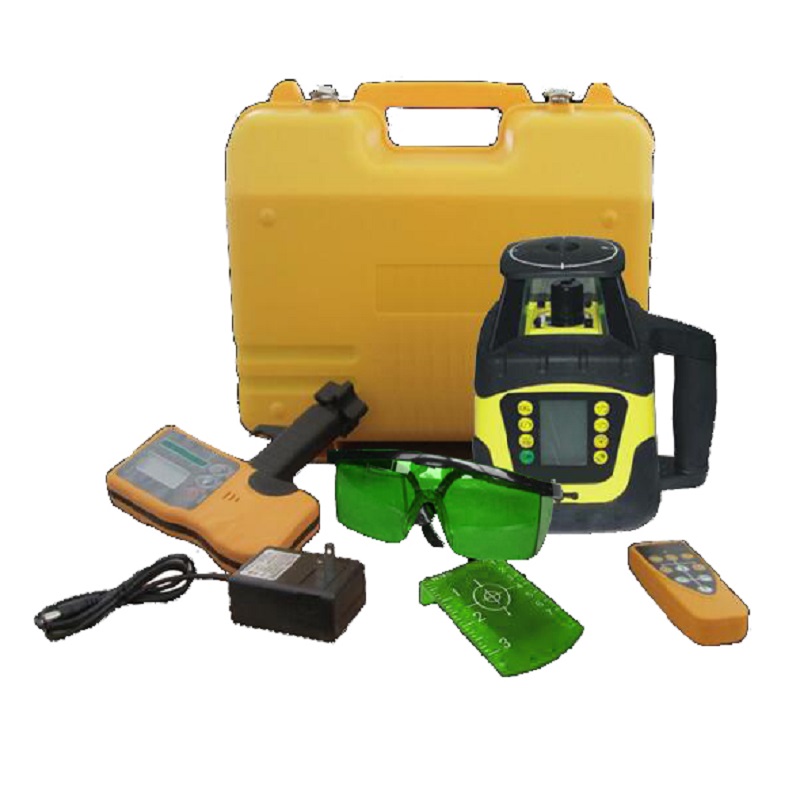 高精度 500m 測定範囲 自動水平調整 360° 3D グ - Rotary Laser Level 500M Range のレビューと価格