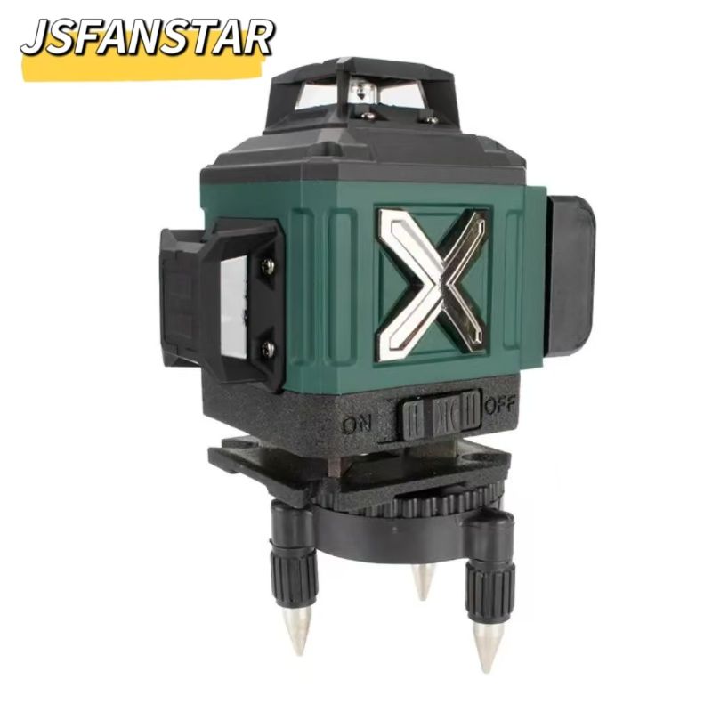ATV4in1バッテリー駆動調整可能自動回転グリーン16ライ - Laser Level 4D 16 Line Green のレビューと価格