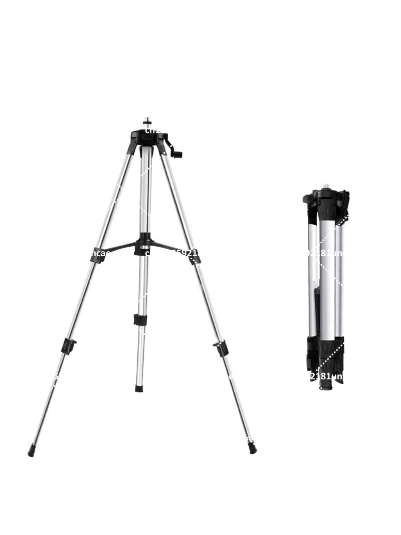 調整可能な3ラインレーザーレベル三脚、高さ1.2M/1.5M - Laser Level Tripod Stand 1.5M のレビューと価格