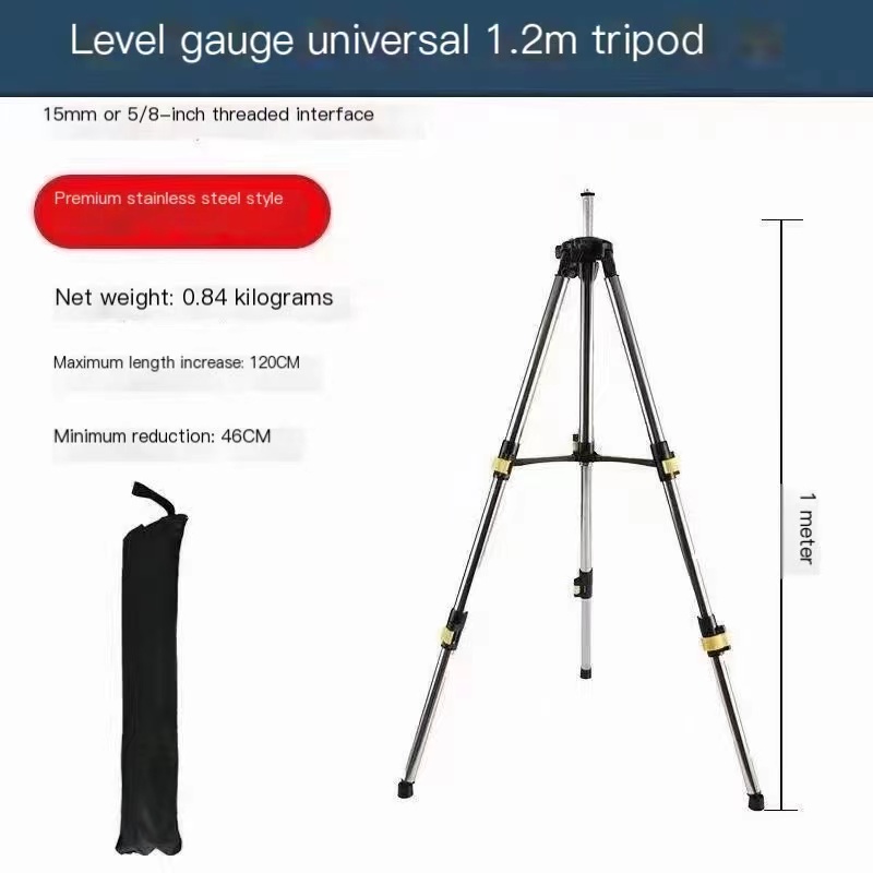 高さ調節可能な三脚スタンド,ステンレス鋼,延長バー,レーザー - Laser Level Tripod Stand 1.5M のレビューと価格