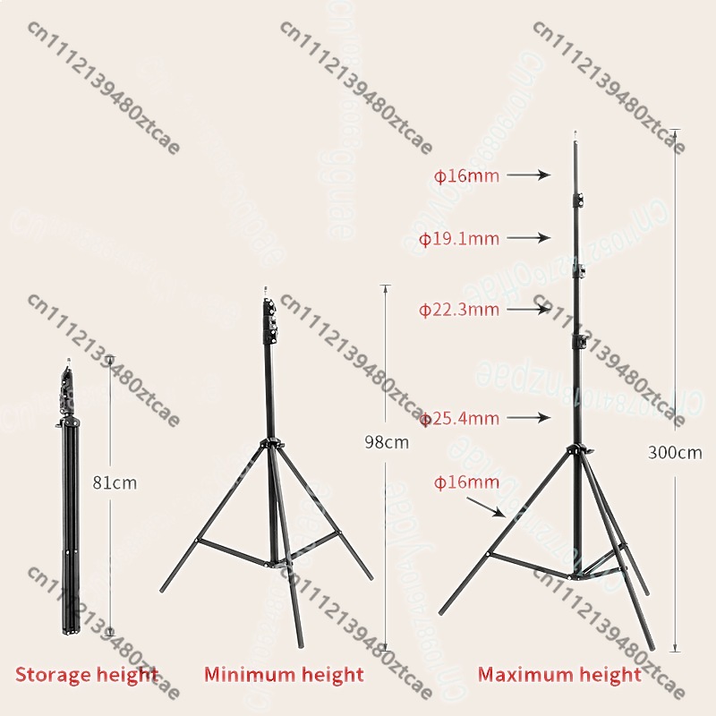 高さ調節可能な3Mレーザーレベル三脚、厚みのあるアルミ製スタ - Laser Level Tripod Stand 1.5M のレビューと価格