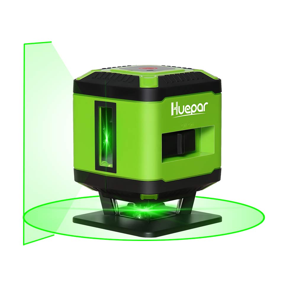 Huepar FL360G タイル用、360 度水平ライン  - Cross Line Laser 360 Degree のレビューと価格