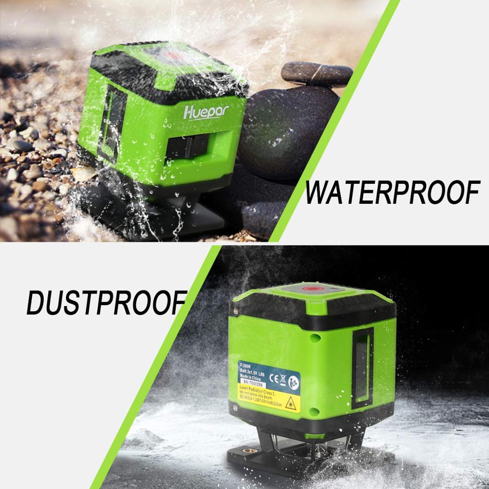 Huepar FL360G タイル用、360 度水平ライン  - Cross Line Laser 360 Degree のレビューと価格