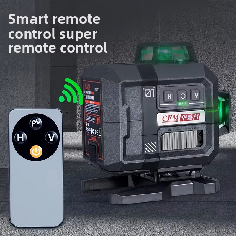 CEM 4D 16ライン グリーンコードレスレーザー 360 - Laser Level 4D 16 Line Green のレビューと価格