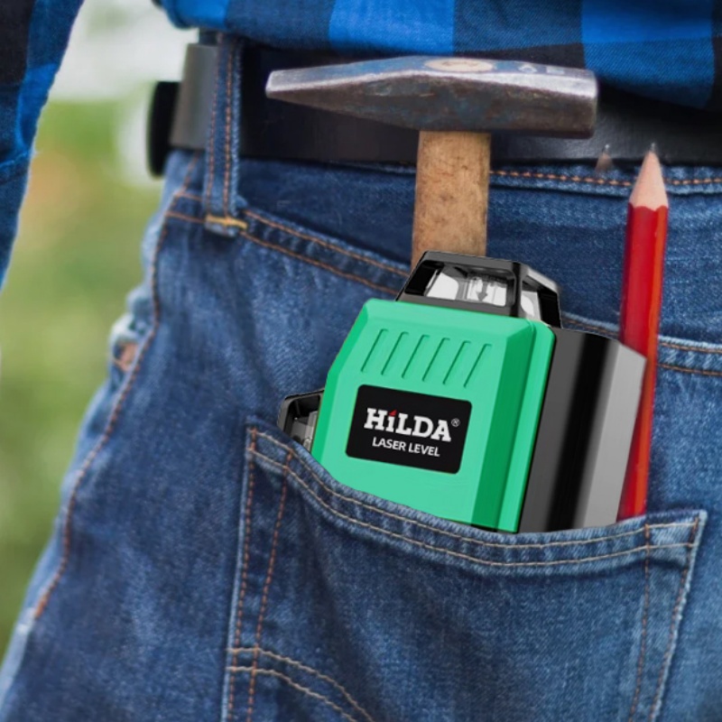 HILDA 12/16ライン グリーンレーザーレベル 自動水 - Green Beam Laser Level 12 Line のレビューと価格