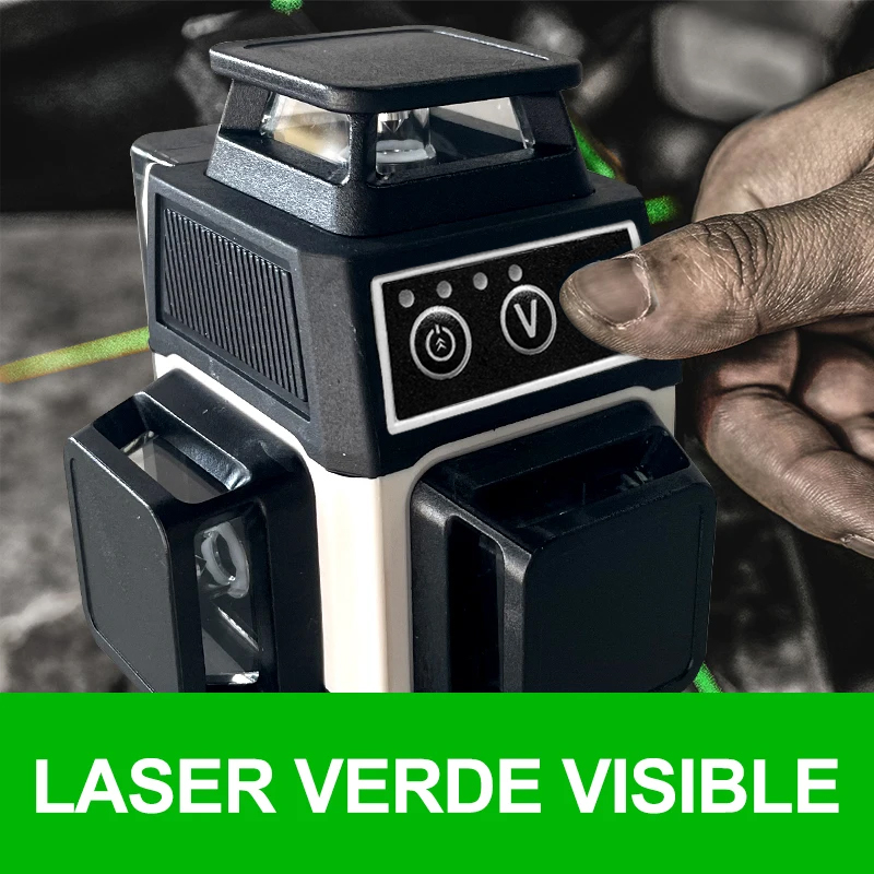 プラクマチュウ-ミニ3Dレーザーレベル,12ライン,セルフレ - Green Beam Laser Level 12 Line のレビューと価格