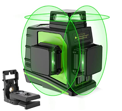 GF360G、3Dグリーンビーム＆セルフレベリングクロスライ - Laser Level 3D Cross Line Self Leveling のレビューと価格