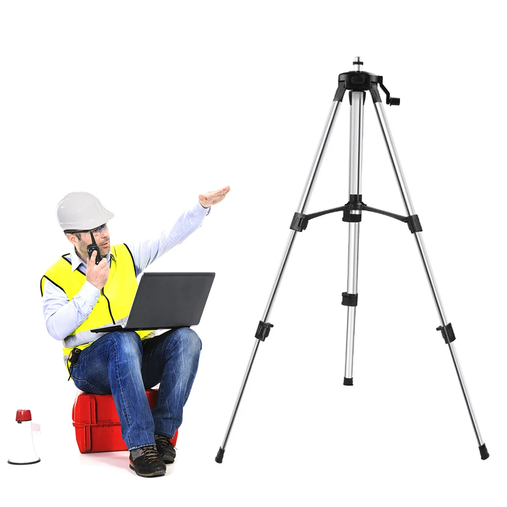 1M/1.2M/1.5M レーザーレベル三脚 調節可能な高さ - Laser Level Tripod Stand 1.5M のレビューと価格