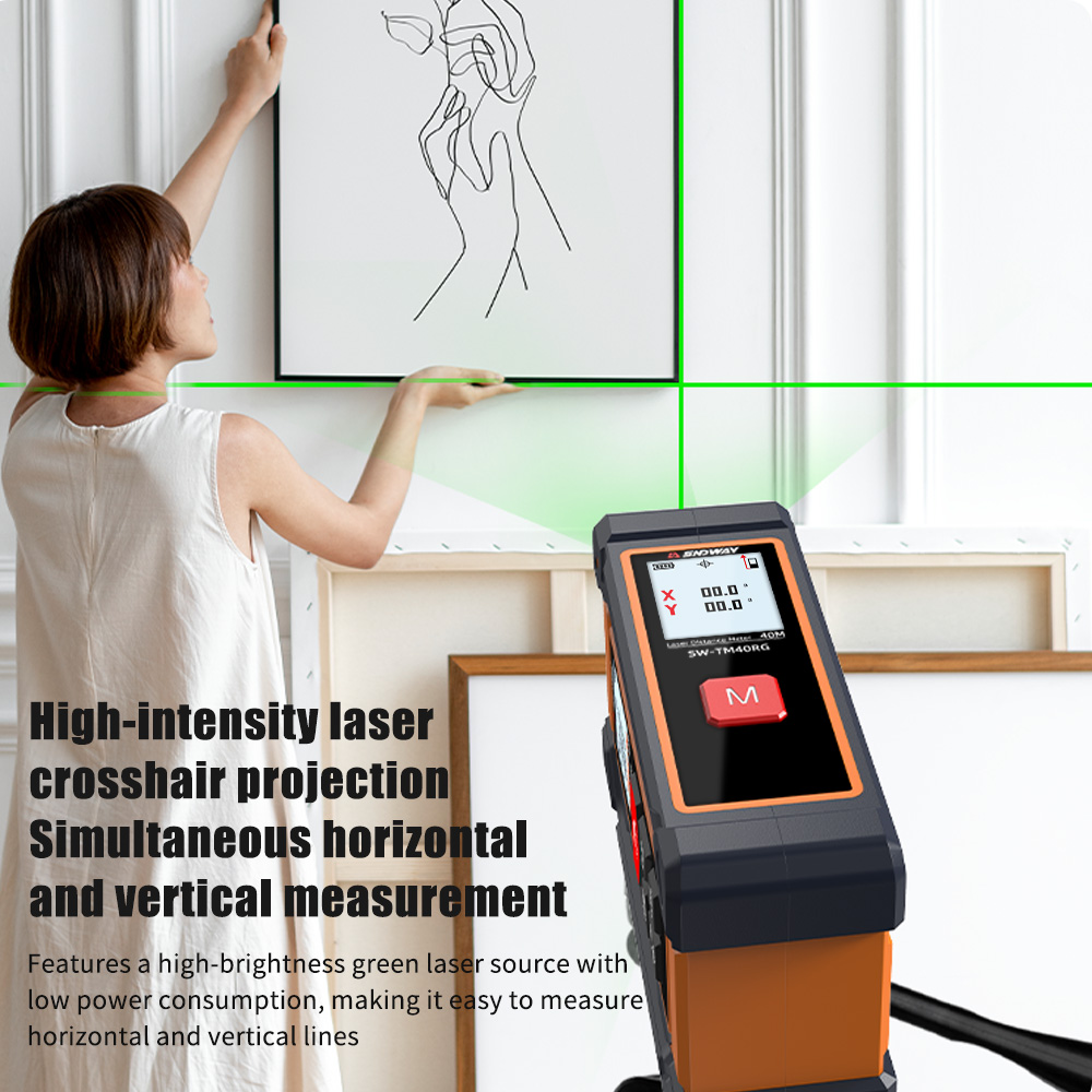 SNDWAY 4-in-1レーザー距離計（グリーンクロスライ - Laser Level Rechargeable Usb のレビューと価格