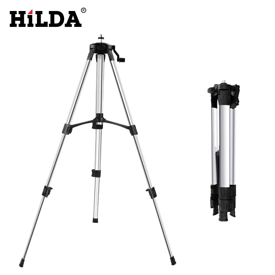 HILDA 1.2m 1.5m 調節可能なレーザーレベル用三 - Laser Level Tripod Stand 1.5M のレビューと価格