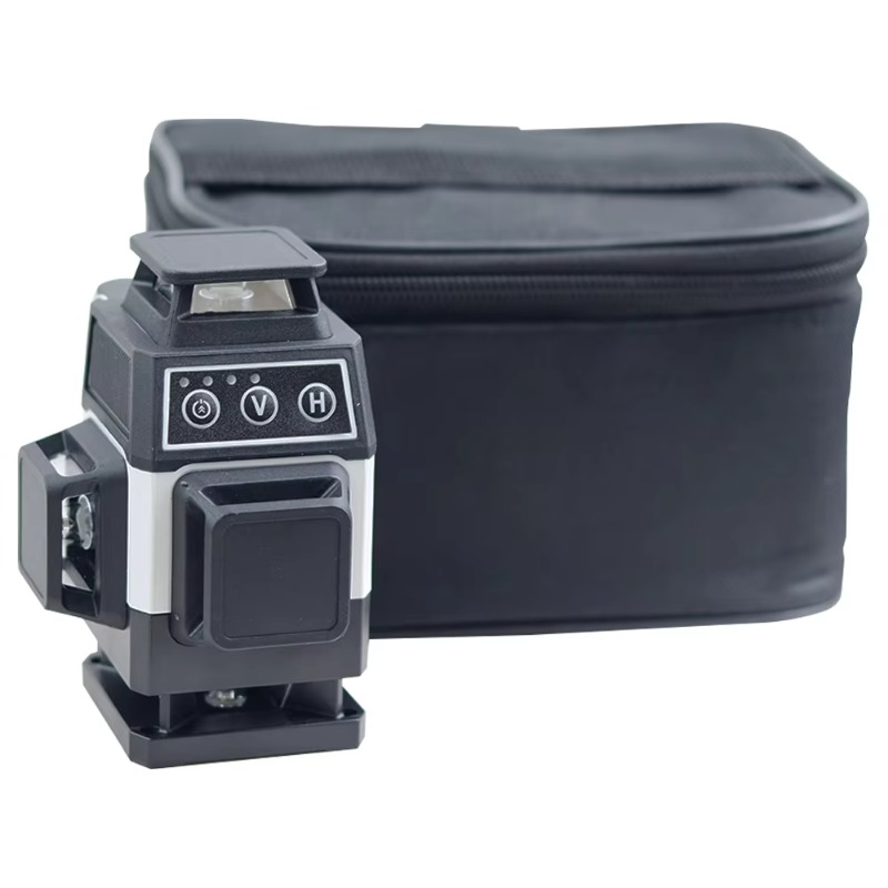 4Dレーザーレベル、緑色のライン、自動水平調整機能、水平・垂 - Laser Level 4D 16 Line Green のレビューと価格