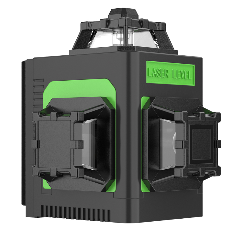 新しい12ラインLCDスクリーンディスプレイレーザーレベル、 - Green Beam Laser Level 12 Line のレビューと価格