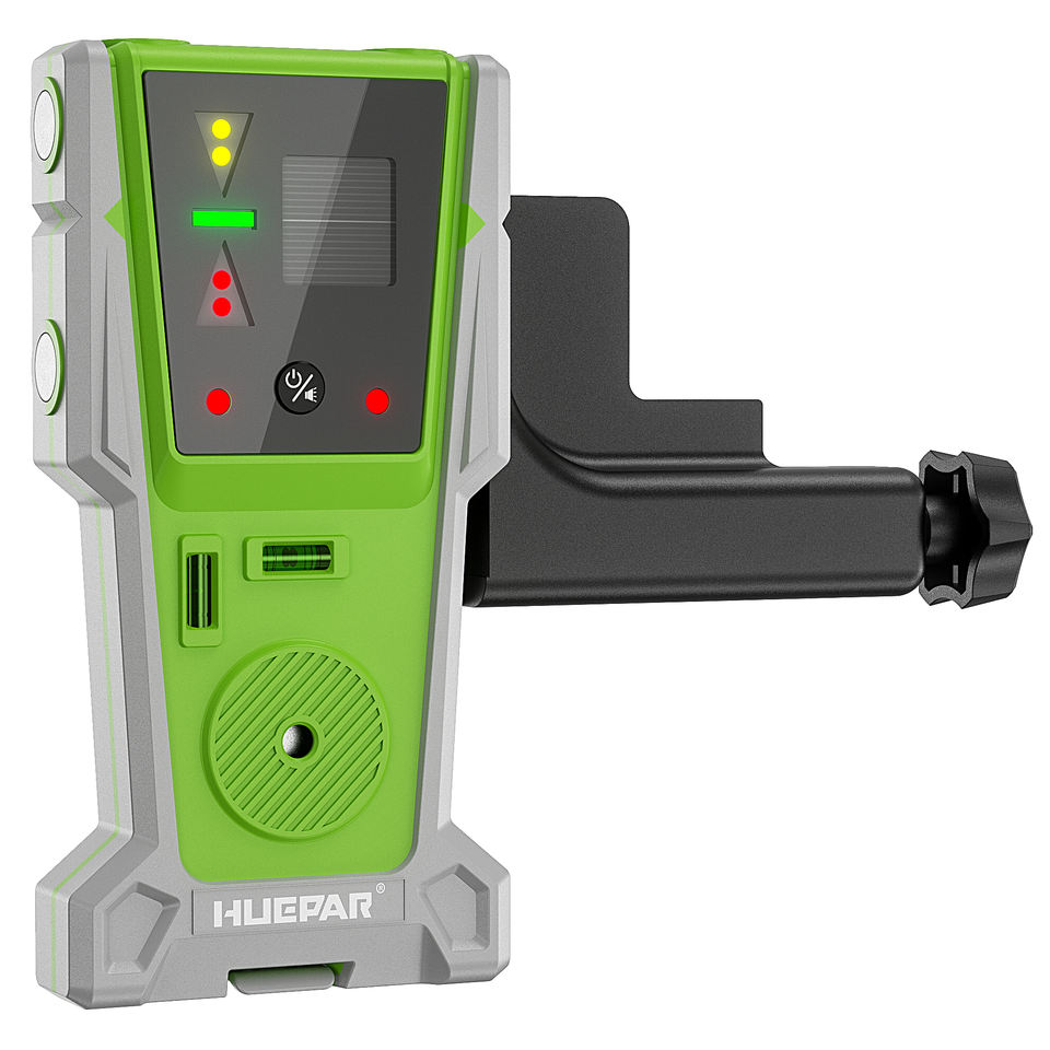 Huepar レーザーレベル受信機検出器、パルスライン付き電 - Laser Level With Receiver Detector のレビューと価格