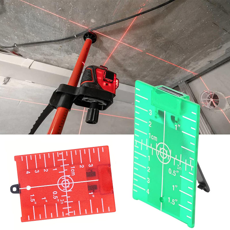 レーザーターゲット磁気床ターゲットプレート、ブラケット付き、 - Line Laser Level Magnetic Bracket のレビューと価格