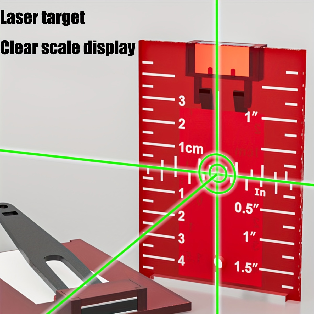 レーザーターゲット磁気床ターゲットプレート、ブラケット付き、 - Line Laser Level Magnetic Bracket のレビューと価格